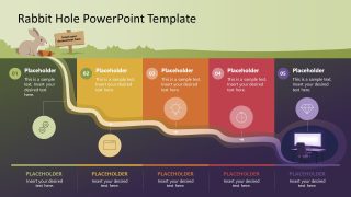 Rabbit Hole PowerPoint Slide 