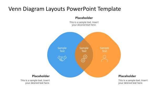 Venn Diagram Layouts PPT Slide Template
