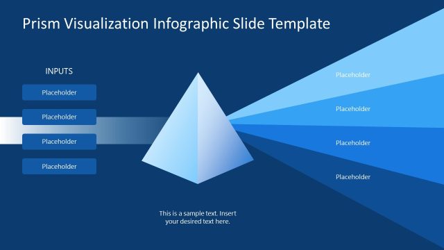 Customizable Prism Visualization PPT Template
