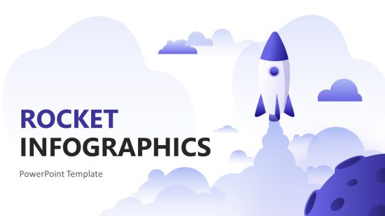 Rocket Infographics PowerPoint Template