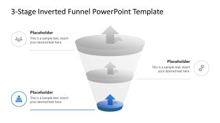 3-Stage Inverted Funnel Slide Template 
