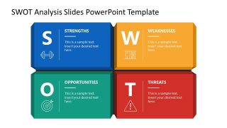 Customizable SWOT Analysis Slides PPT Template
