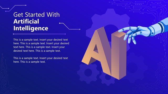 AI Training Template for Presentation