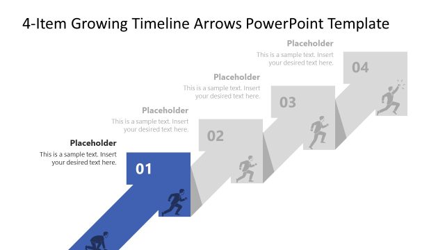 23767-01-4-item-growing-timeline-arrows-powerpoint-template-16×9-2