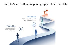Path to Success Roadmap PPT Slide Template