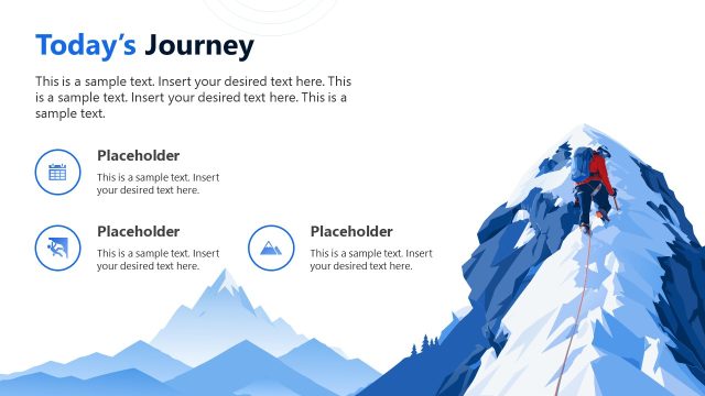 Today’s Journey Slide – Welcome to My Presentation PPT Layout