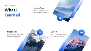 Leadership Personal Story Template PPT Slide 