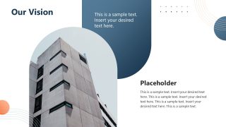 Editable Slide Template for Company Vision Presentation