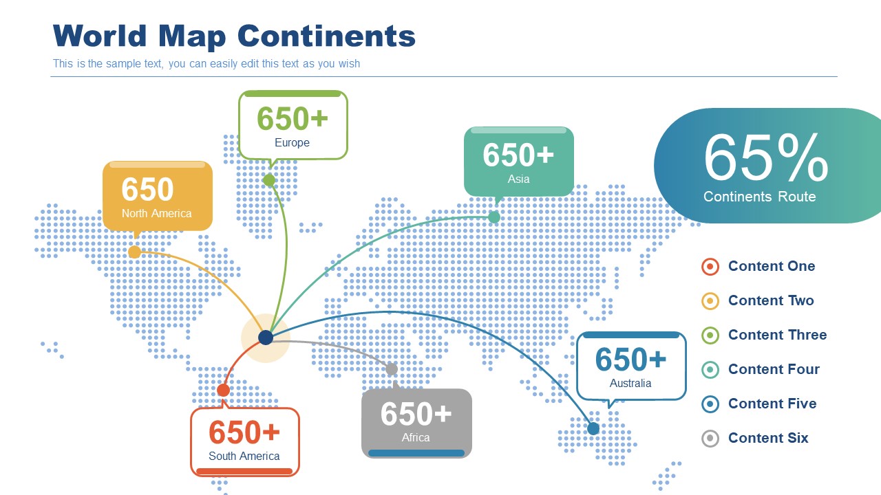 #2 Editable Data Driven Maps Bundle - SlideModel