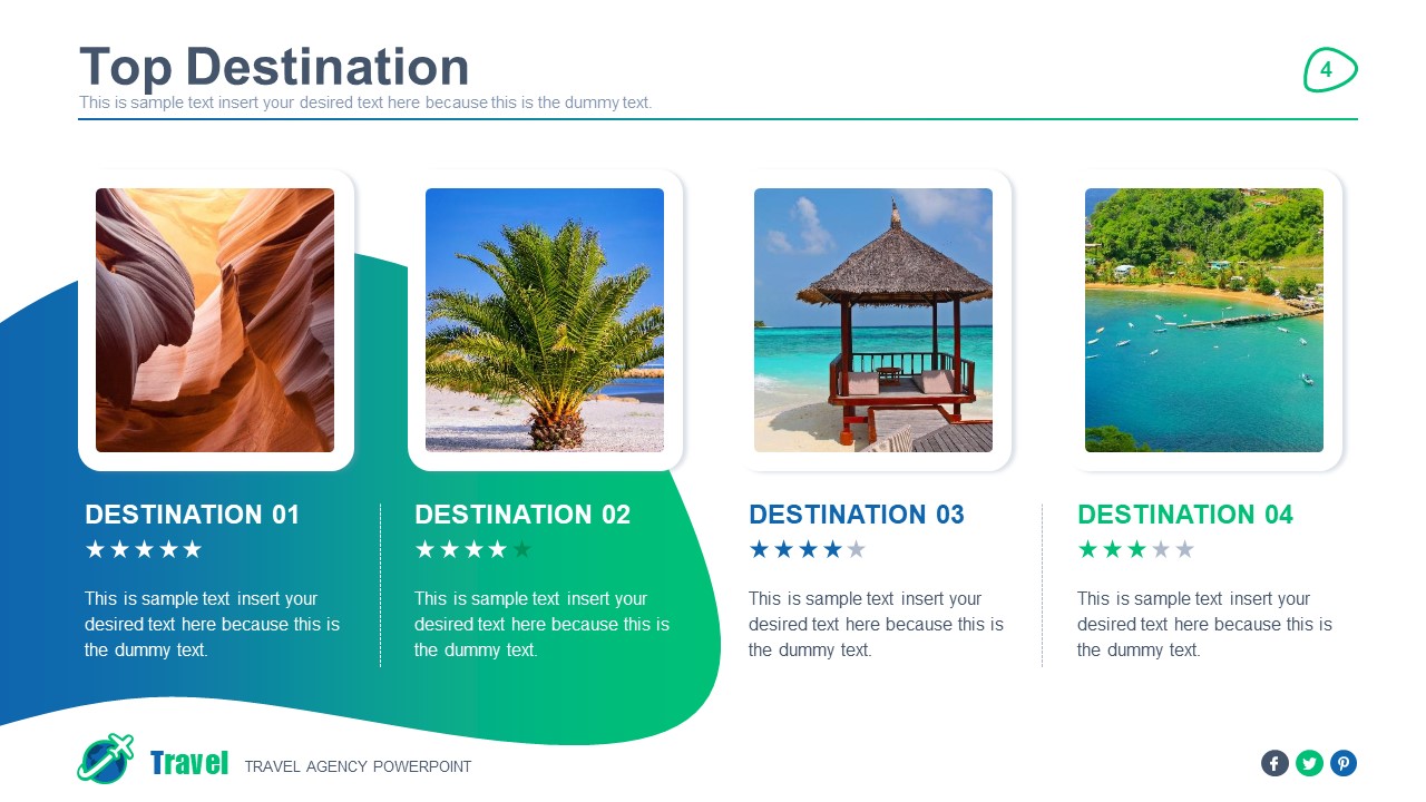 travel agency presentation example