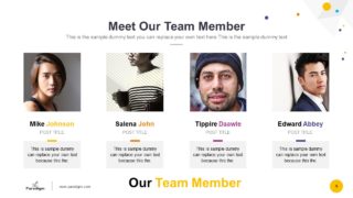 Team Members Introduction Slide