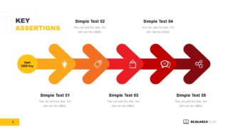 PowerPoint Timeline Arrow for Planning