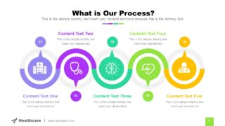 Infographic Curved Horizontal Timeline