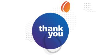 Thank You Note Slide Digital Marketing