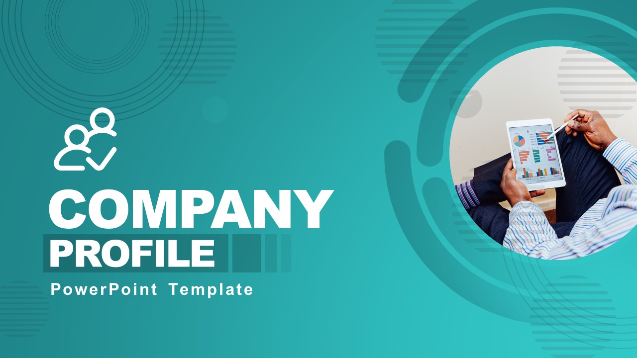 Professional Company Profile Template SlideModel