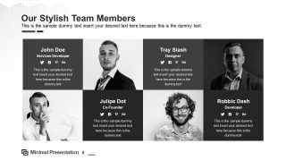 Team List PowerPoint Profile