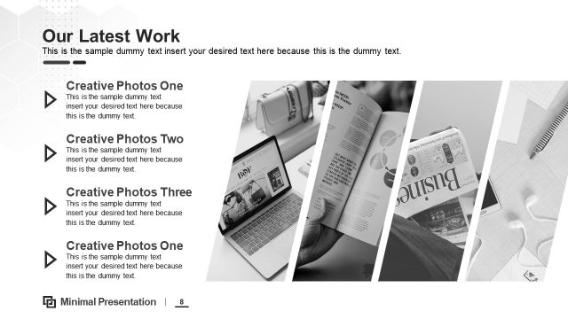 Minimal Cutout Images Business Experience