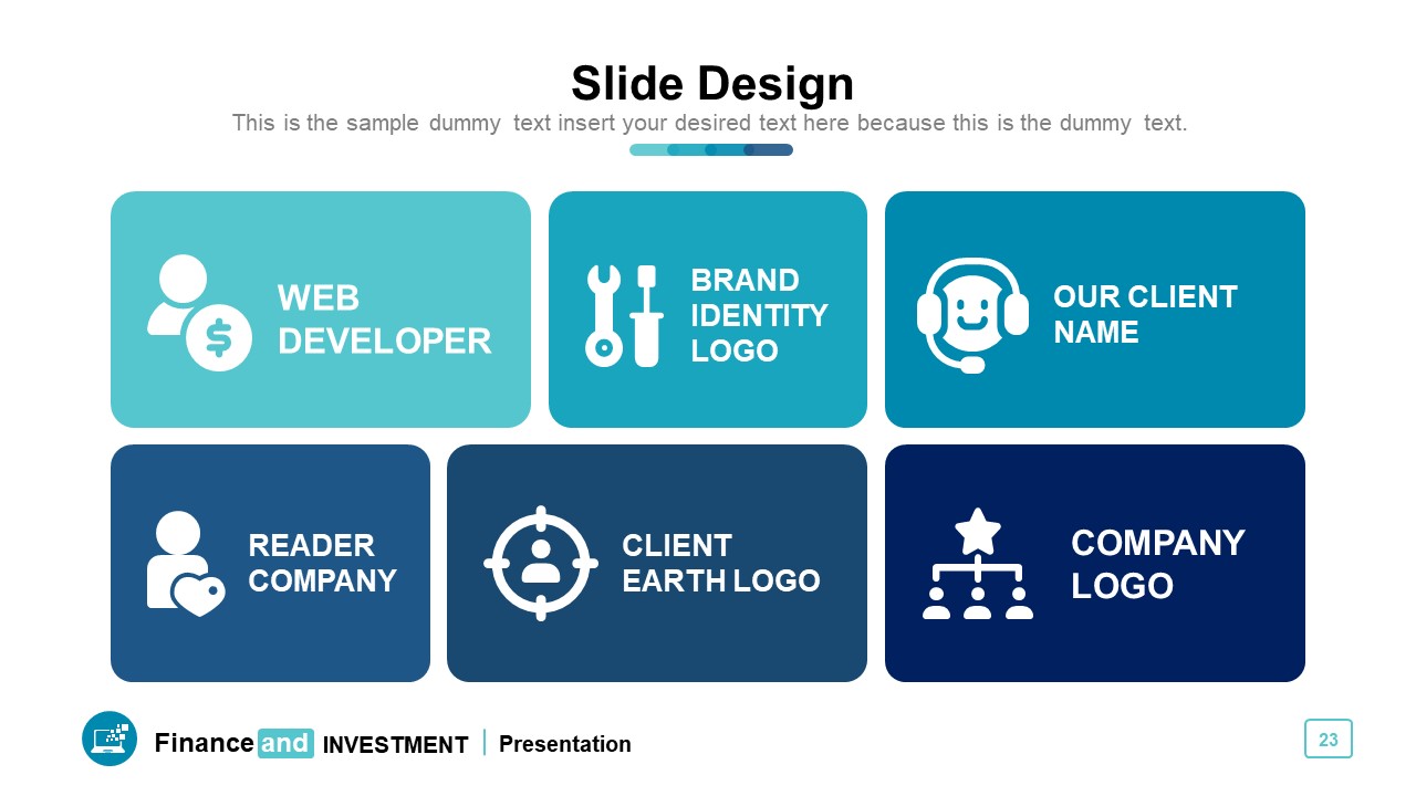 Finance & Investment PowerPoint Template - SlideModel