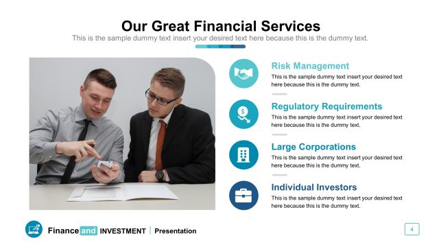 Our Great Financial Services Template