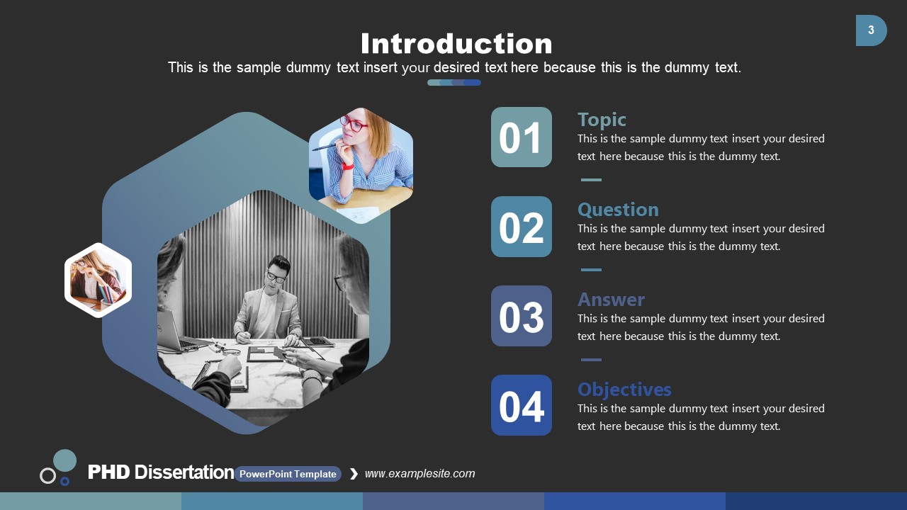 Dissertation Ppt Template Telegraph