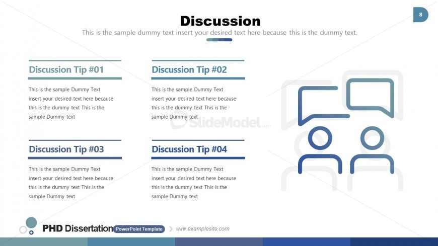 how to write a phd discussion