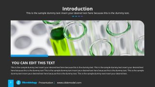 Microbiology PowerPoint Template - SlideModel