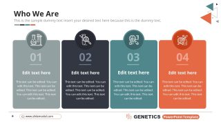 4 Column Segments for Genetics 