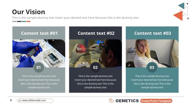 Genetics Our Vision Slide PPT