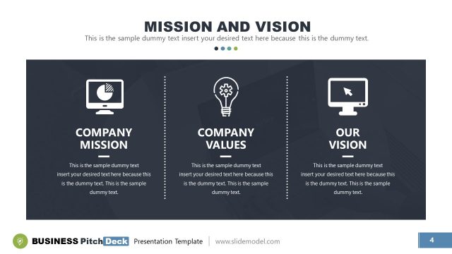 Vision Template Mission and Vision