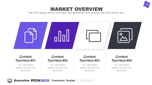 Market Overview Slide Template