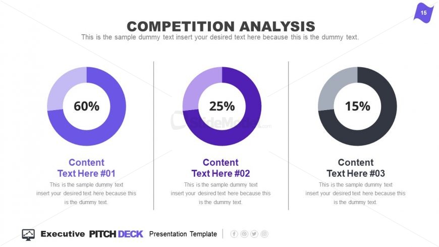 Data Drive Donut Chart Template