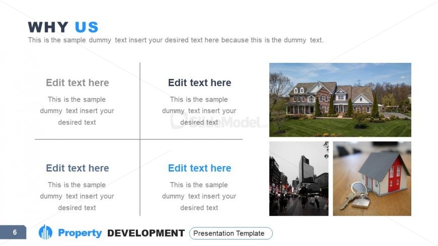 Matrix Layout for Company Introduction