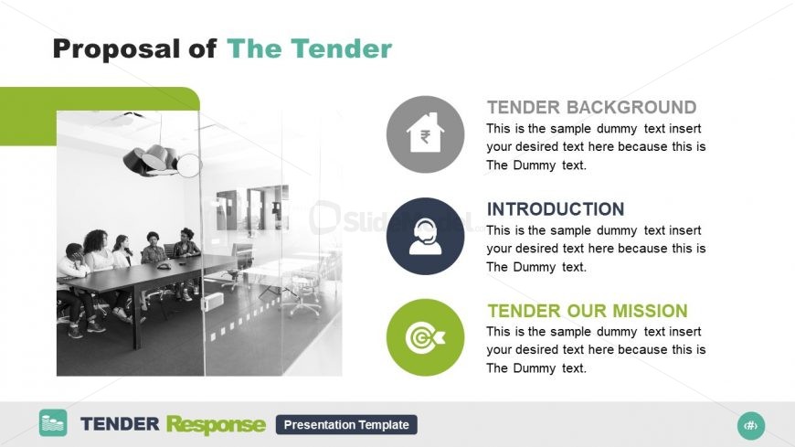 Slide Deck for Tender Response