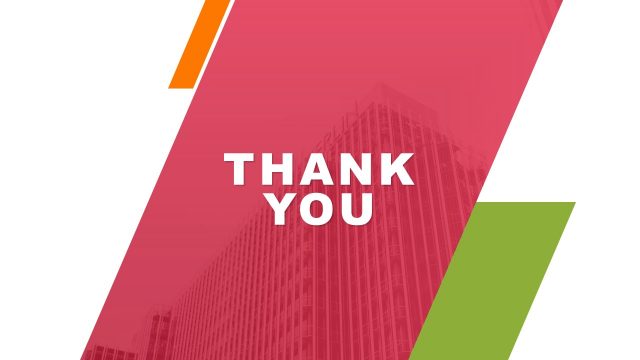 Marketing Plan Thank You Slide