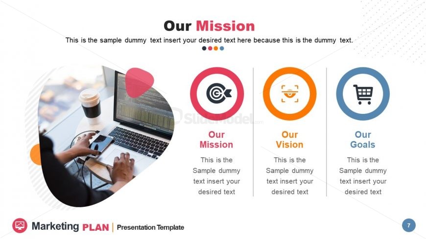 3 Segments of Company Vision Mission and Values 