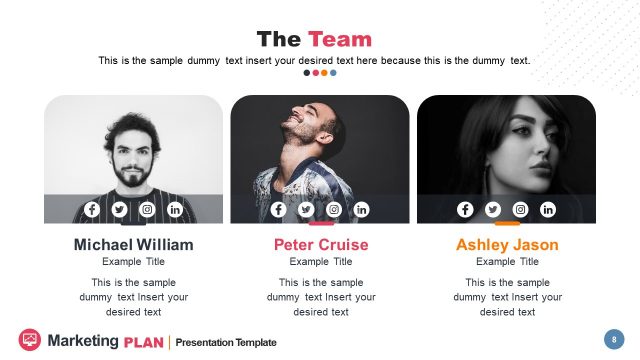 Marketing Team PowerPoint Template