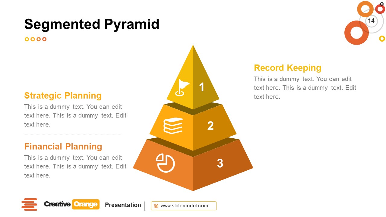 Segmented Pyramid Diagram With Levels Slidemodel My Xxx Hot Girl 9629