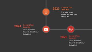 Infographic Timeline Template Design 