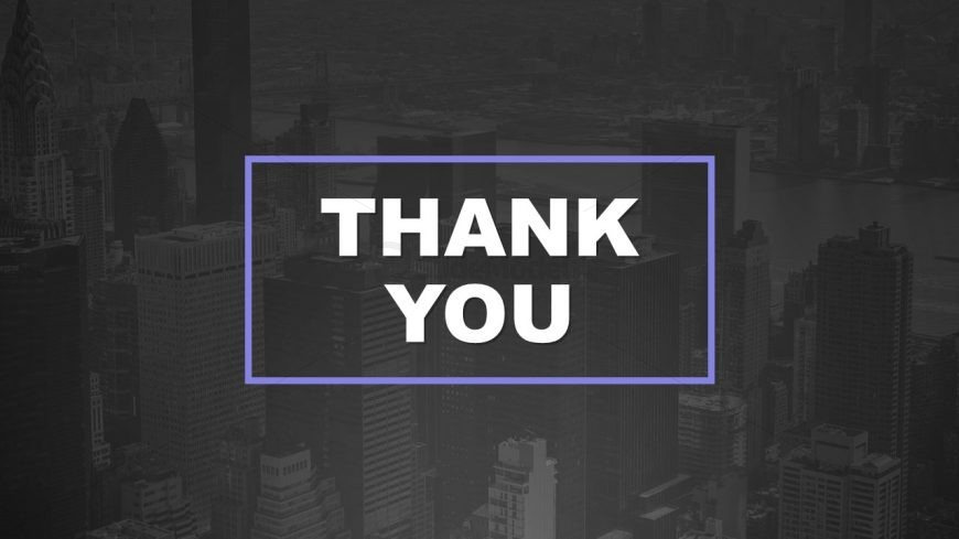 Thank You PowerPoint Business PowerPoint Blue