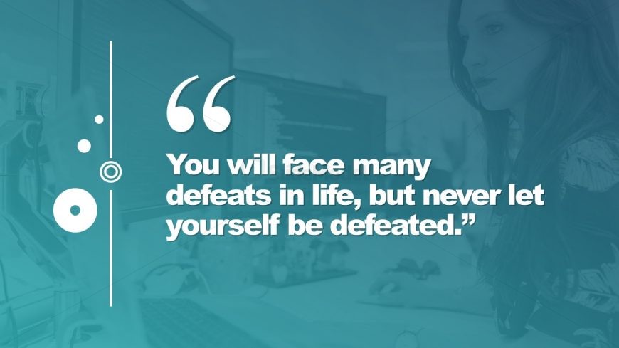 Quote Template for Influencer Deck