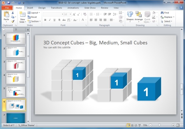 big data animations for powerpoint