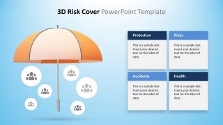 Animated Umbrella Graphic Slide