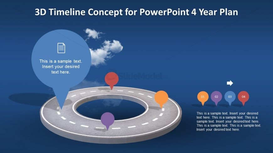 Milestone Timeline Concept Template