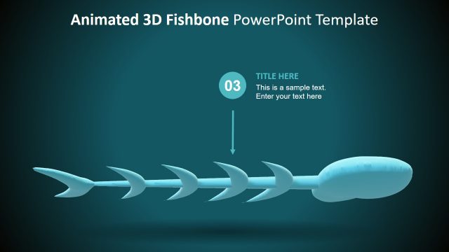 4 Steps Fishbone Diagram Template