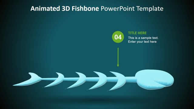 3D Presentation Template of Fishbone