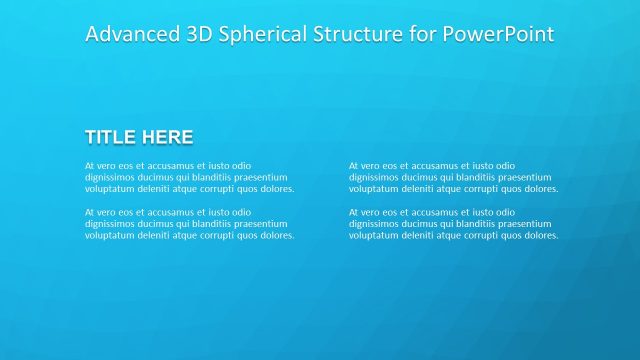 Advance Zoom Effect for 3D Segment