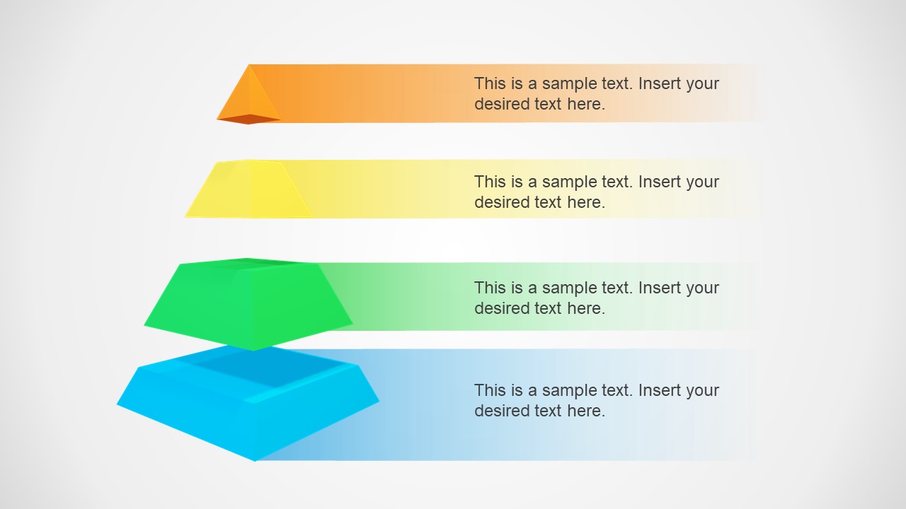 Pyramid PowerPoint Diagram Template Slide