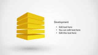 Slide of 3D Object as Stacked Diagram