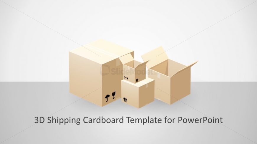 4 Cardboard Template of Couriers