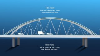 Animated Slides with 3D bridge Model